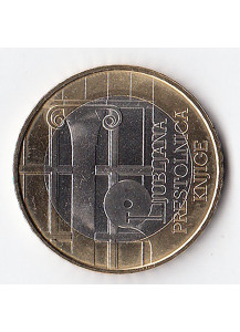 2010 - 3 euro SLOVENIA Capitale Mondiale del Libro